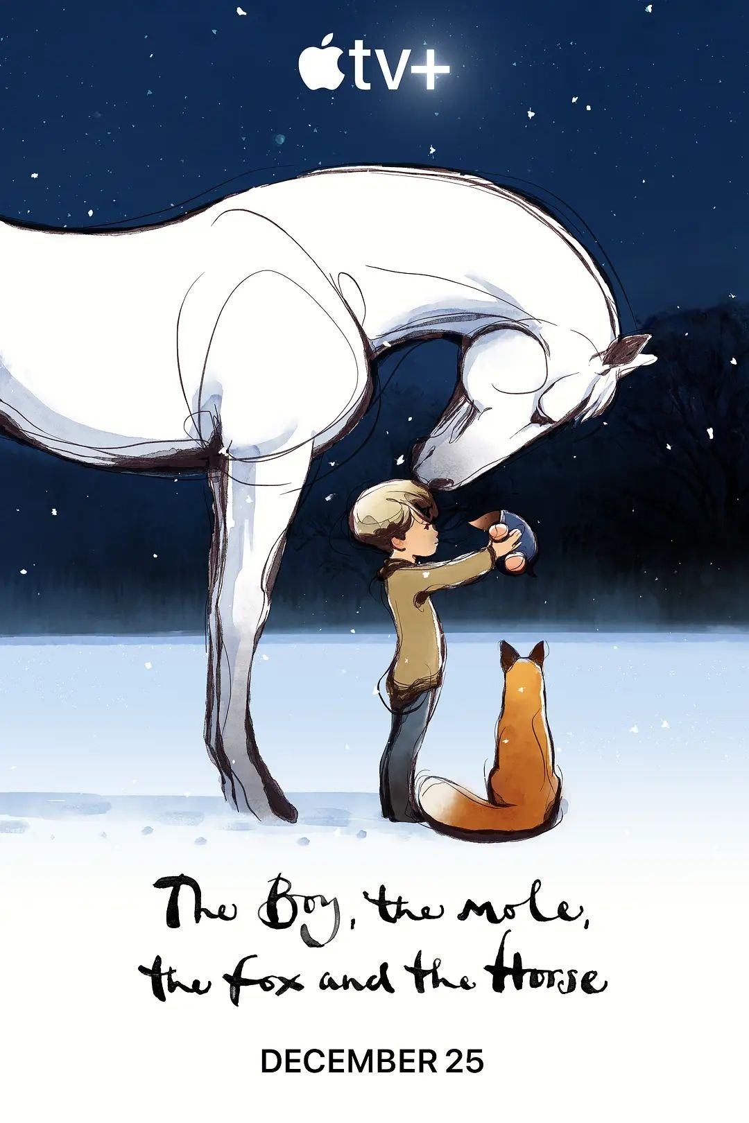 男孩、鼹鼠、狐狸和马 [手绘短片动画，根据查理·麦克西的同名绘本改编]